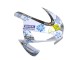 Blanc Bleu Rouge Nastro Azzurro 46 Carénage Moto Honda CBR600RR 2003-2004