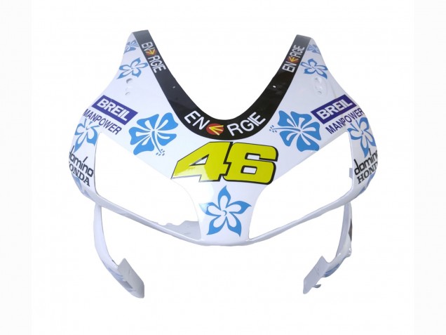 Blanc Bleu Rouge Nastro Azzurro 46 Carénage Moto Honda CBR600RR 2003-2004