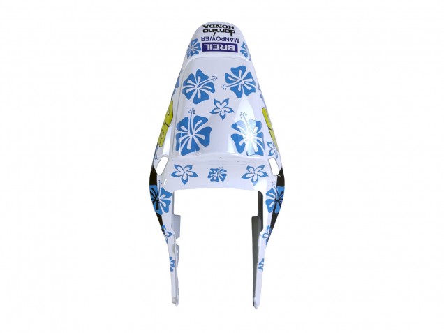 Blanc Bleu Rouge Nastro Azzurro 46 Carénage Moto Honda CBR600RR 2003-2004