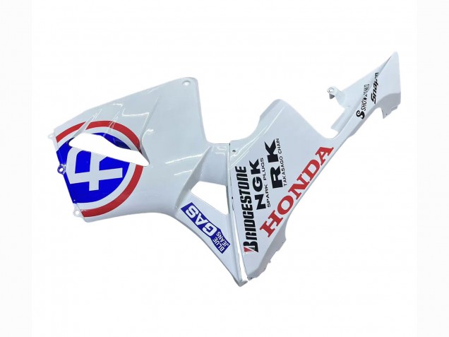 Blanc Rouge Bleu Carénage Moto Honda CBR600RR 2003-2004