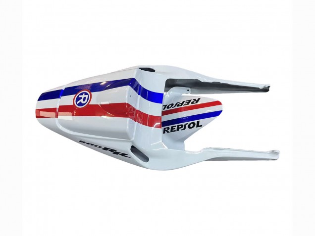 Blanc Rouge Bleu Carénage Moto Honda CBR600RR 2003-2004