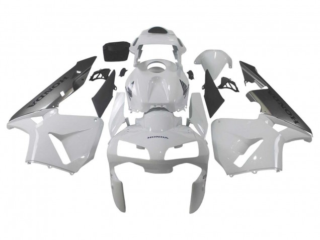 Argent Blanc Carénages Moto Honda CBR600RR 2003-2004