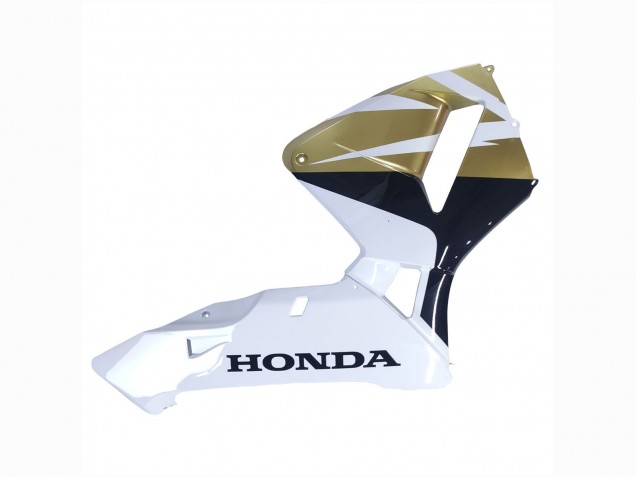 Or Blanc Noir Carénage Moto Honda CBR600RR 2005-2006