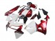 Rouge Blanc Noir Kits Carénages Moto Honda CBR600RR 2005-2006