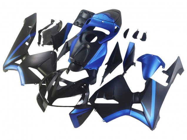 Noir Bleu Carénage Moto Honda CBR600RR 2005-2006