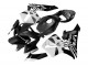Noir Blanc Kits Carénages Moto ABS Honda CBR600RR 2005-2006