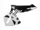 Noir Blanc Carénages Moto Honda CBR600RR 2005-2006