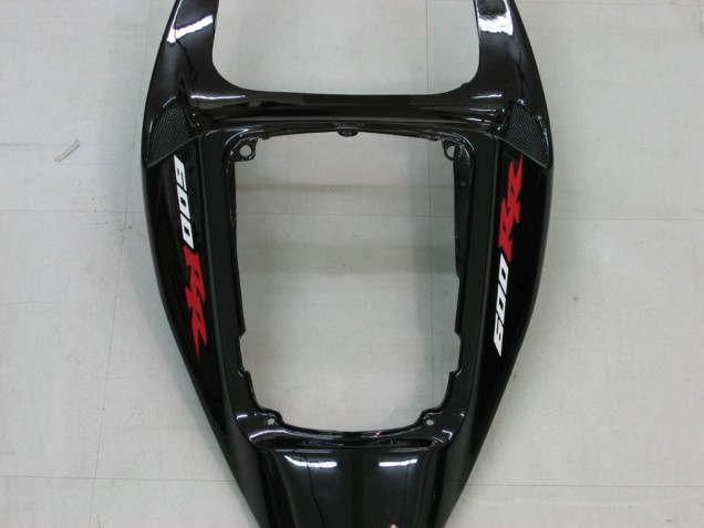 Noir Brillant Blanc West Carénage Moto Honda CBR600RR 2005-2006