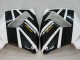 Noir Blanc Courses Carénage Moto Honda CBR600RR 2005-2006