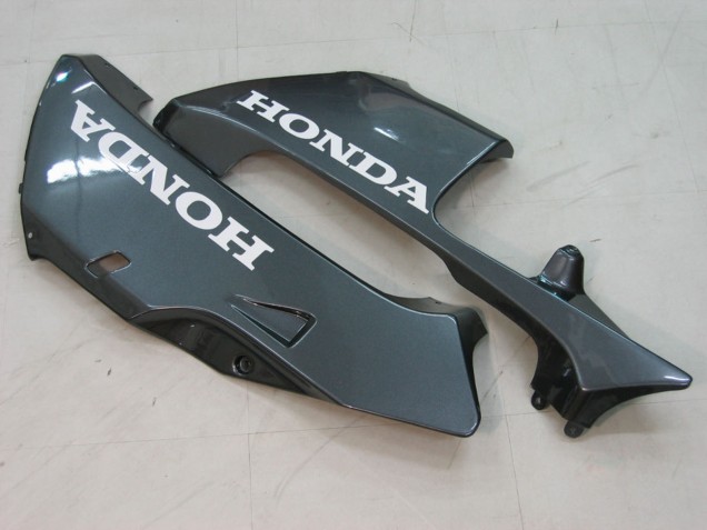 Noir Blanc Courses Carénage Moto Honda CBR600RR 2005-2006