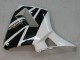 Noir Blanc Courses Carénage Moto Honda CBR600RR 2005-2006