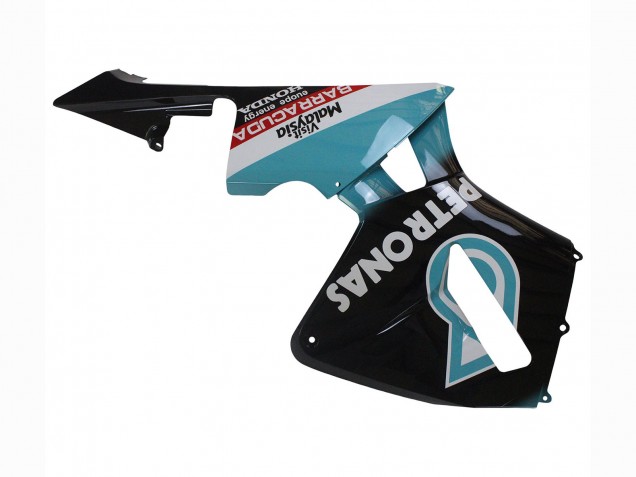 Bleu Clair Noir 35 Carénage Moto Honda CBR600RR 2005-2006