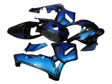 Bleu Noir Carénage Moto Honda CBR600RR 2005-2006 Pas Chère
