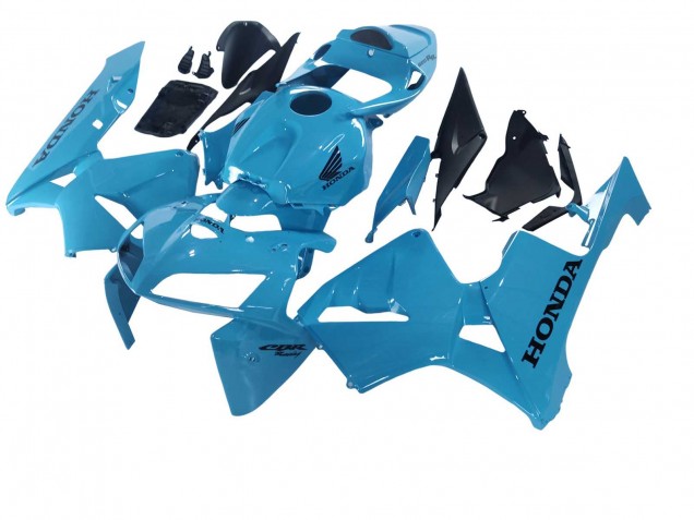Bleu Clair Carénage Moto Honda CBR600RR 2005-2006