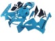 Bleu Clair Carénage Moto Honda CBR600RR 2005-2006