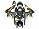 Noir Or Fibre de Carbone Carénage Moto Honda CBR600RR 2005-2006