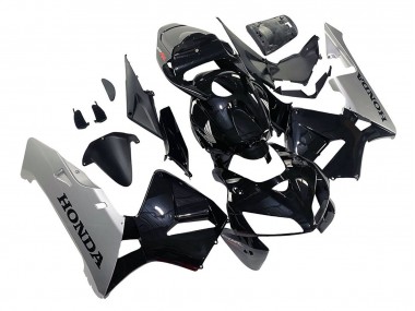 Noir Argent Carénages Moto Honda CBR600RR 2005-2006 Pas Chère