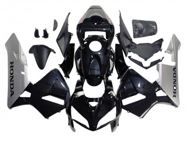 Noir Argent Carénages Moto Honda CBR600RR 2005-2006 Pas Chère