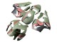 Vert Rouge Requin Carénage Moto Honda CBR600RR 2005-2006