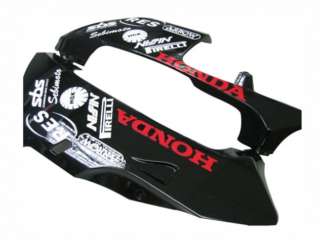 Vert Blanc Noir hannspree 52 Carénage Moto Honda CBR600RR 2005-2006