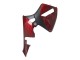 Rouge Noir Carénage Moto Honda CBR600RR 2005-2006