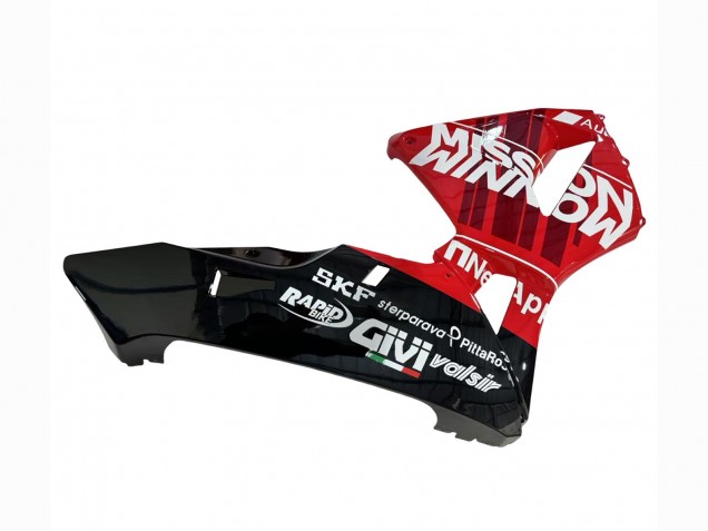 Rouge Noir Valsir 03 Carénage Moto Honda CBR600RR 2005-2006