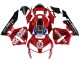 Rouge Noir Valsir 03 Carénage Moto Honda CBR600RR 2005-2006