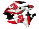 Rouge Blanc Noir Carénages Moto Honda CBR600RR 2005-2006