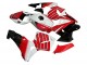 Rouge Blanc Noir Carénages Moto Honda CBR600RR 2005-2006