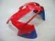 Rouge Bleu Argent Carénage Moto Honda CBR600RR 2005-2006