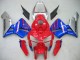 Rouge Bleu Argent Carénage Moto Honda CBR600RR 2005-2006