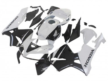 Blanc Noir Carénages Moto Honda CBR600RR 2005-2006 Pas Chère