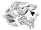 Blanc Fleur de cerisier Carénage Moto Honda CBR600RR 2005-2006