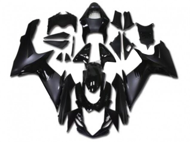 Noir Brillant Noir Mat Carénage Moto Suzuki GSXR 600/750 2011-2024