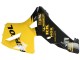 Jaune Noir Repsol Carénage Moto Honda CBR600RR 2005-2006