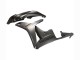 Argent Noir Brillant Carénages Moto Honda CBR600RR 2007-2008