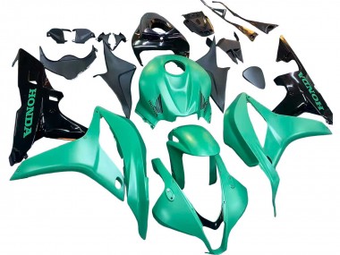 Vert Noir Brillant Kits Carénages Moto ABS Honda CBR600RR 2007-2008 Pas Chère