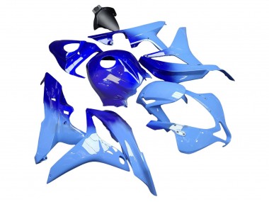 Bleu Bleu Clair Carénage Moto Honda CBR600RR 2007-2008 Pas Chère