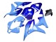 Bleu Bleu Clair Carénage Moto Honda CBR600RR 2007-2008