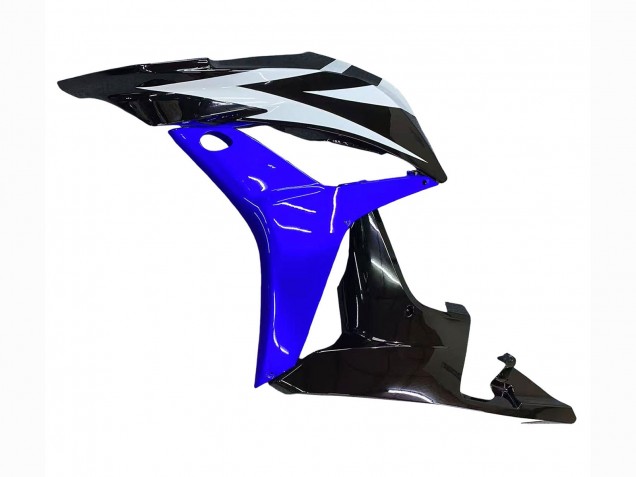 Blanc Bleu Noir Brillant Carénages Moto Honda CBR600RR 2007-2008
