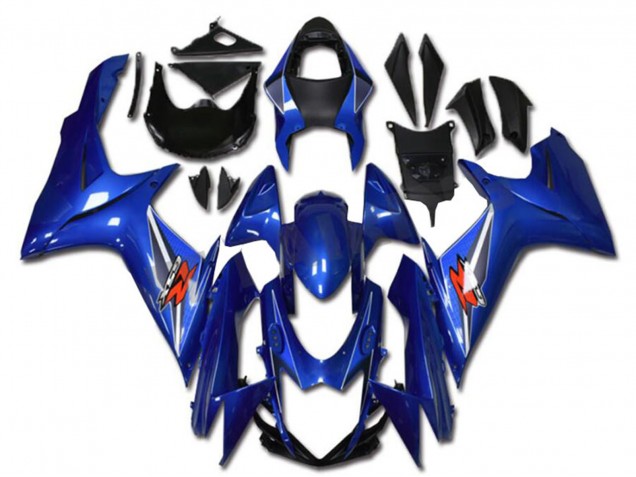 Bleu Carénage Moto Suzuki GSXR 600/750 2011-2024