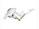 Blanc Or Noir Brillant Playboy Carénages Moto Honda CBR600RR 2007-2008