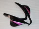 Rose Noir Brillant Courses Carénage Moto Honda CBR600RR 2007-2008