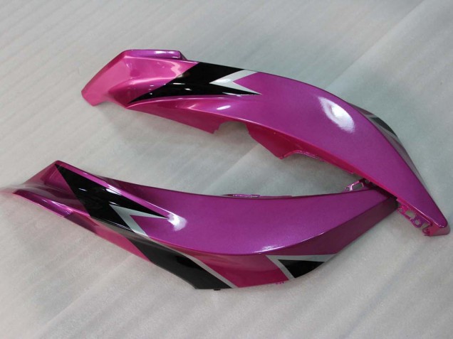 Rose Noir Brillant Courses Carénage Moto Honda CBR600RR 2007-2008