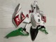 Blanc Vert Rouge Castrol Carénage Moto Honda CBR600RR 2007-2008