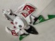 Blanc Vert Rouge Castrol Carénage Moto Honda CBR600RR 2007-2008