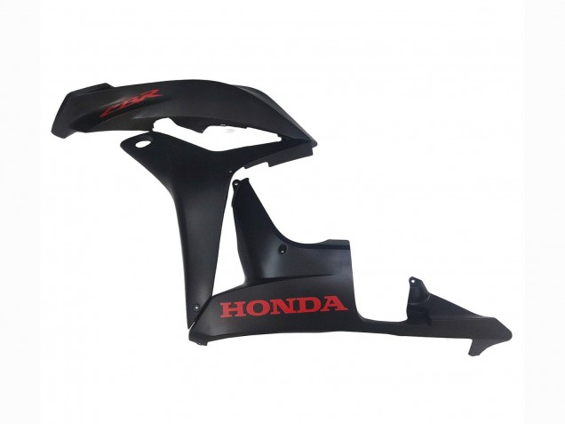 Noir Mat Rouge Carénage Moto Honda CBR600RR 2007-2008