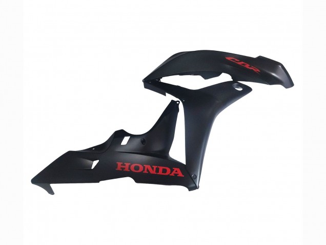 Noir Mat Rouge Carénage Moto Honda CBR600RR 2007-2008