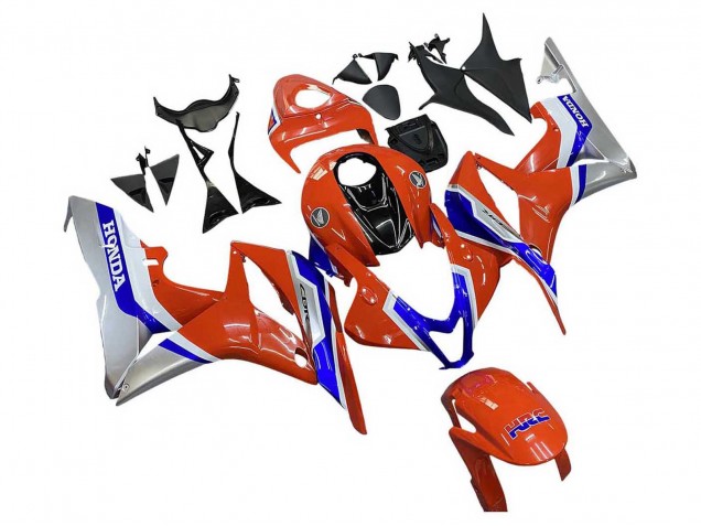 Argent Bleu Rouge HRC Carénage Moto Honda CBR600RR 2007-2008