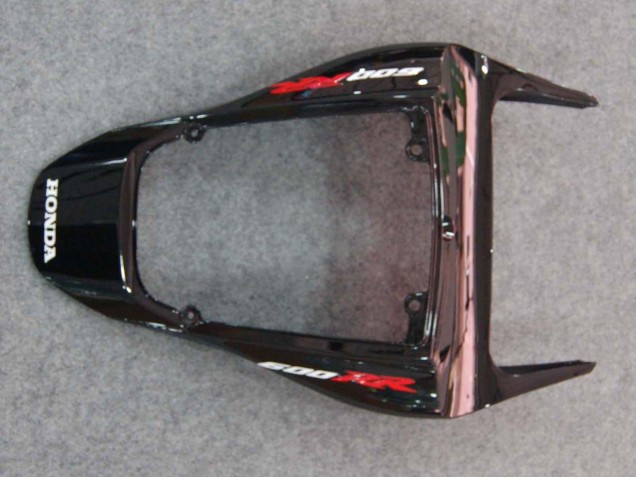 Noir Brillant Orange Flamme Carénage Moto Honda CBR600RR 2007-2008